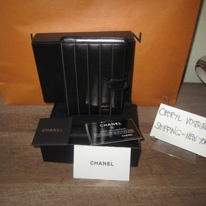 Lambskin Vertical Quilt Mademoiselle Agenda